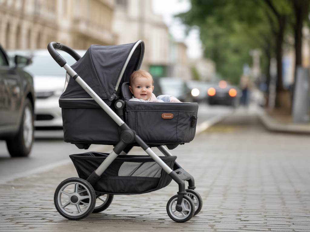 Comment choisir une poussette compacte pour la ville sans compromettre le confort de bébé au quotidien
