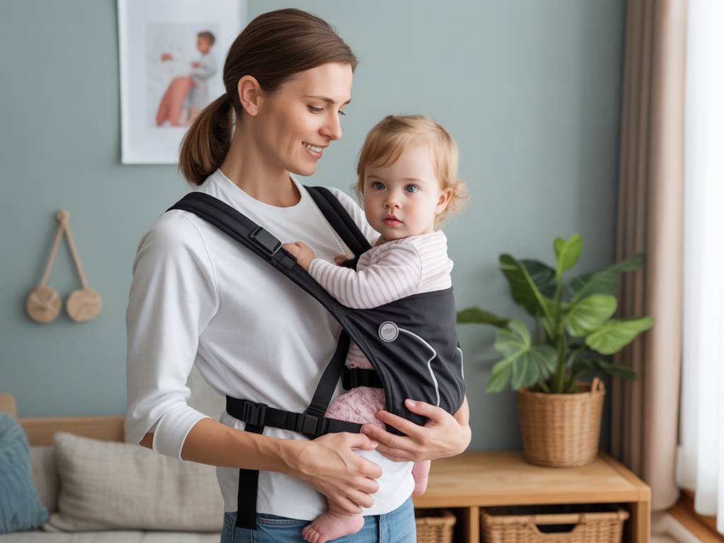 Comment bien choisir un porte‑bébé ergonomique pour le quotidien et préserver le dos des parents