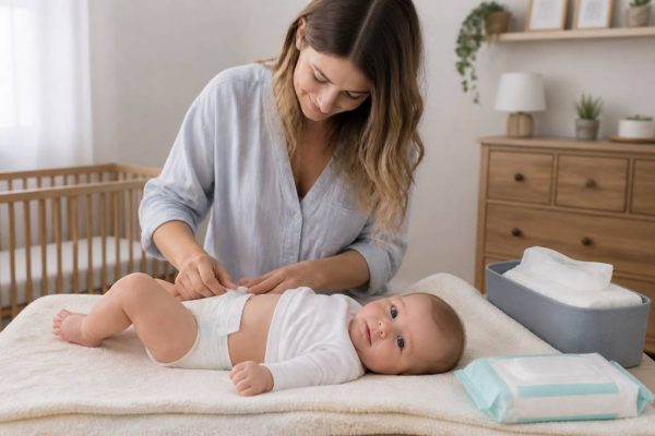 Combien de couche par jour pour un bébé selon son âge ?