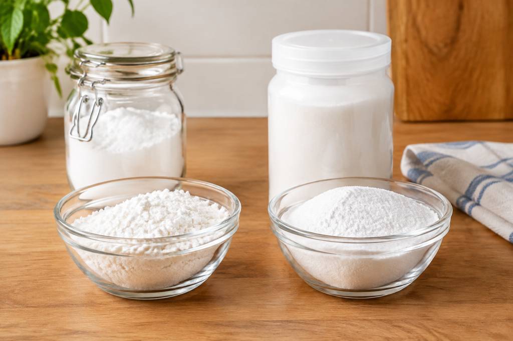 Différence entre bicarbonate de soude et percarbonate de soude : usages, efficacité et précautions